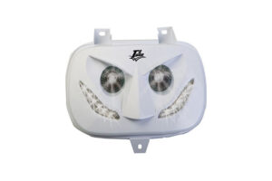 Maschera faro tuning bianca Booster Maschera faro tuning bianca Booster