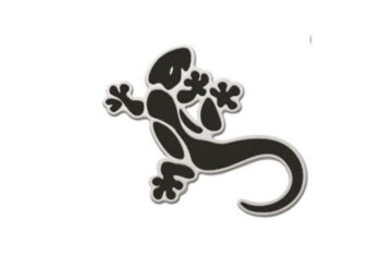 Geco nero 3D Geco nero 3D