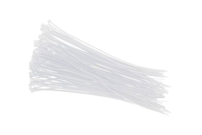 FASCETTE BIANCHE 3,6X250 (100PEZZI)