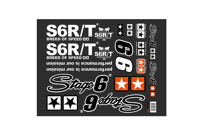 SET ADESIVI STAGE6 MK2, GRANDE, BIANCO (PER SUPERFICIE SCURA) S6-0502/W SET ADESIVI STAGE6 MK2 GRANDE BIANCO (PER SUPERFICIE SCURA)