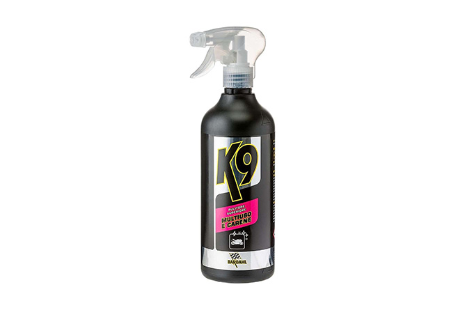PULITORE, CARENE, BARDAHL, K9, Bardahl K9 Pulitore, Superiore Multiuso, Detergente Professionale, Spray, lavaggio, Moto, Scooter 750ml, art. 646MULTIUSO