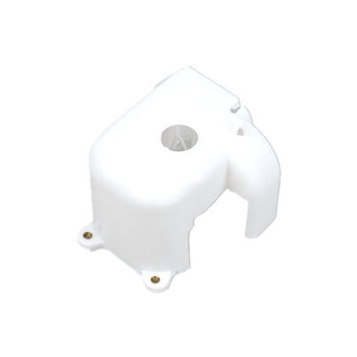 cuffia cilindro bianca, coperchio motore Minarelli, protezione cilindro, raffreddamento motore scooter, accessori tuning Minarelli, Cuffia cilindro bianca per motori Minarelli compatibile BW’s, Booster, Slider e Stunt